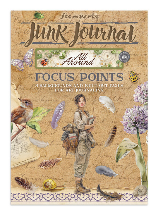 Stamperia - All Around - Junk Journal A5 Focus Points