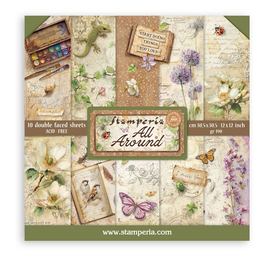 Stamperia - All Around Paperback 12 inch