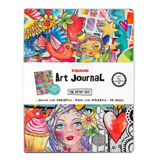 Art By Marlene - Art Journal A4 20 sheets