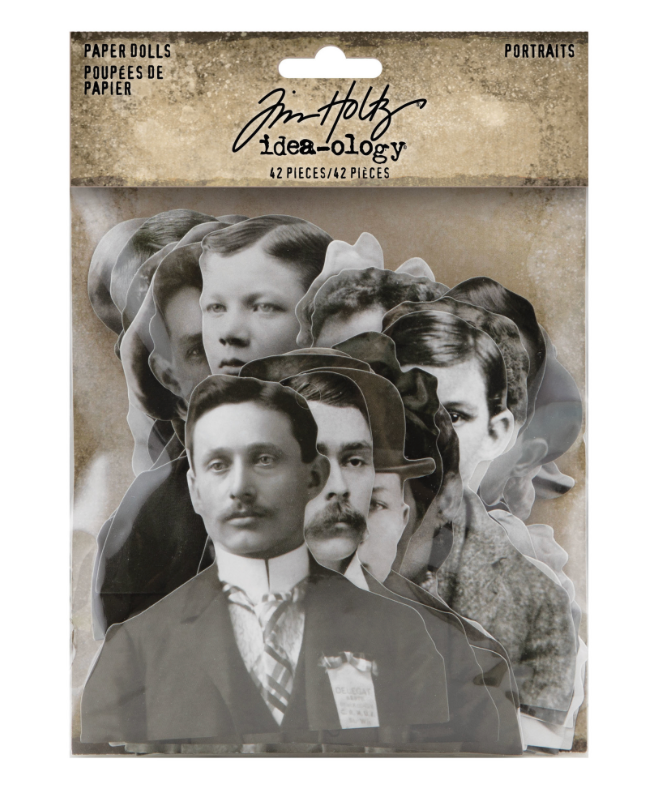 Idea-ology Tim Holtz Paper Dolls Portraits
