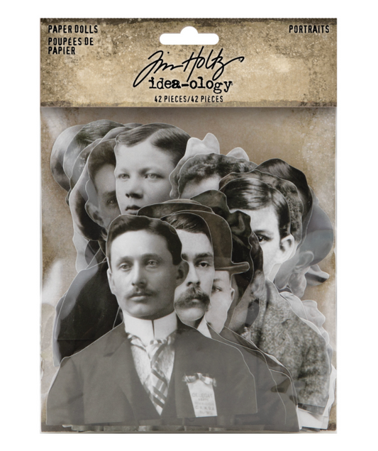 Idea-ology Tim Holtz Paper Dolls Portraits