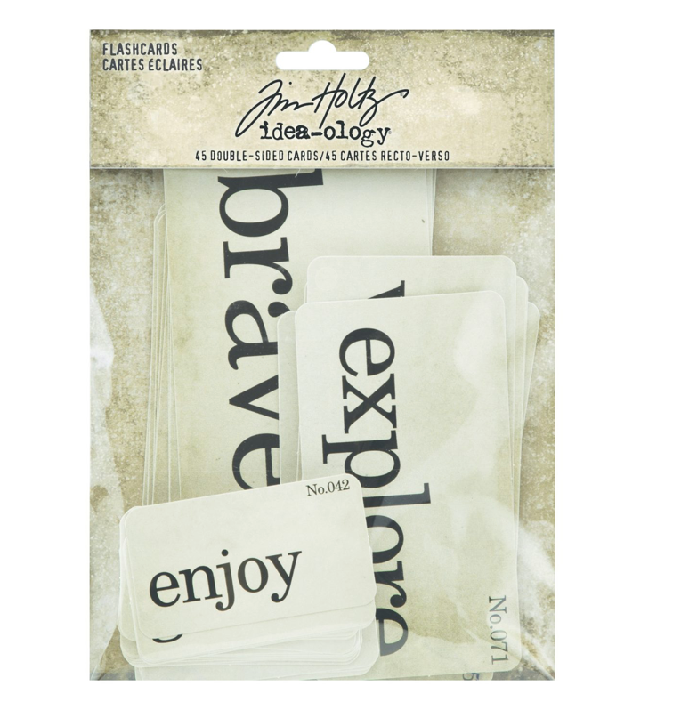 Idea-ology Tim Holtz Flashcards
