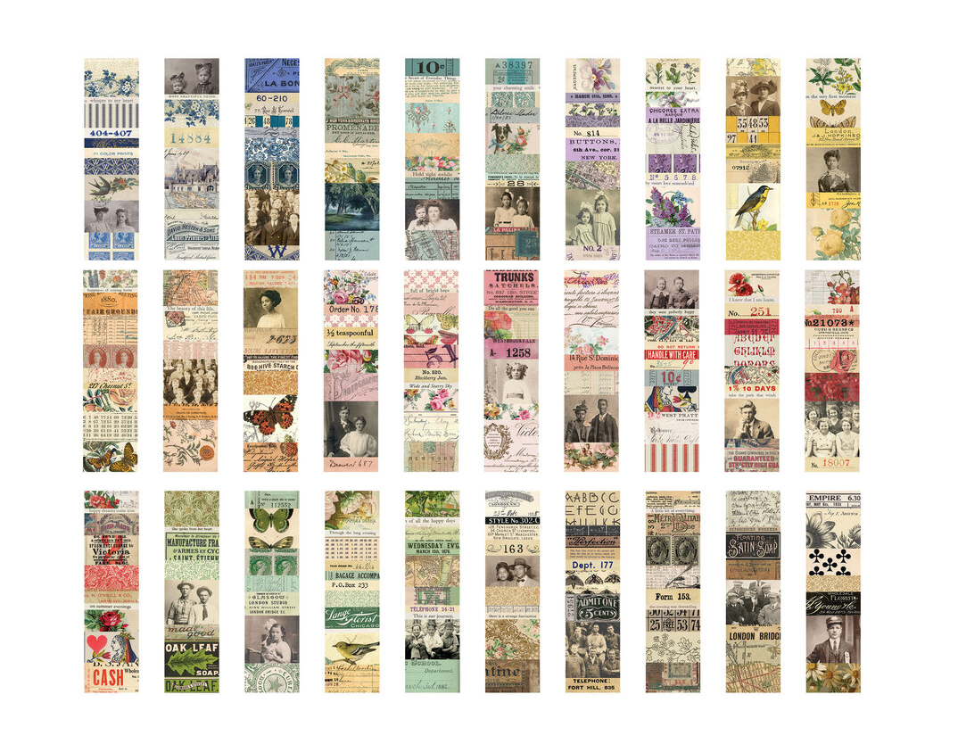 Idea-ology Tim Holtz Collage Strips Large