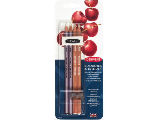 Derwent - Blender & Bumisher set 2x2 stuks