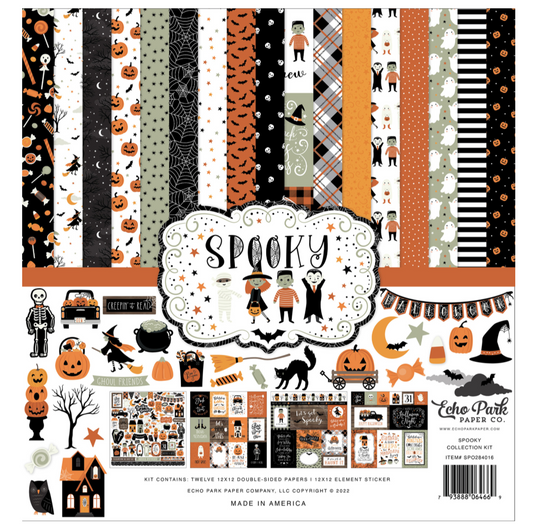 Echo Park - Spooky 12x12 inch Collection Kit