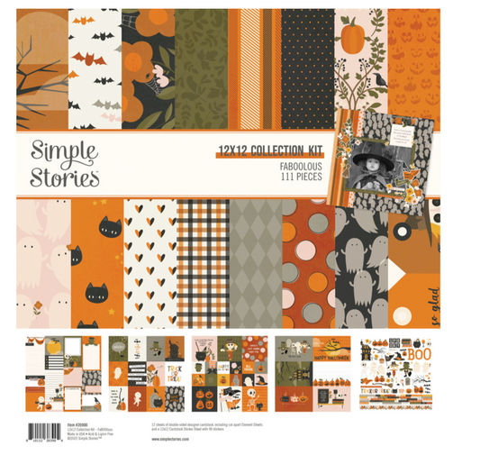 Simple Stories - FaBOOlous Collection Kit