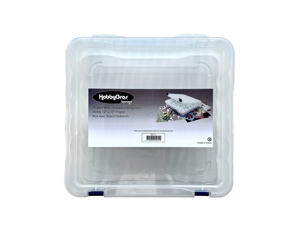 HobbyGros - Storage Project Box Scrapbooking Size