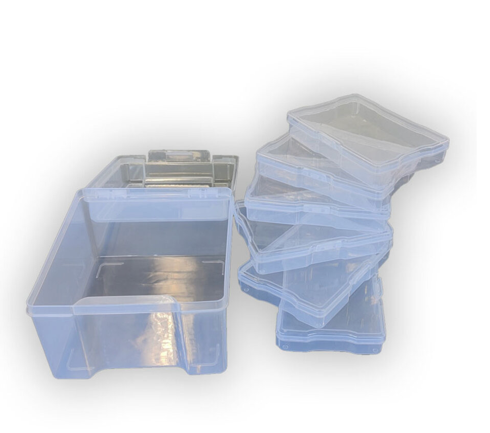 HobbyGros - Storage Case Keeper with 6 Boxes
