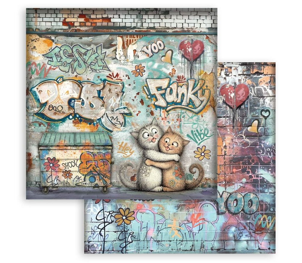 Stamperia - Furry Friends 2 12x12 Inch Paper Pack