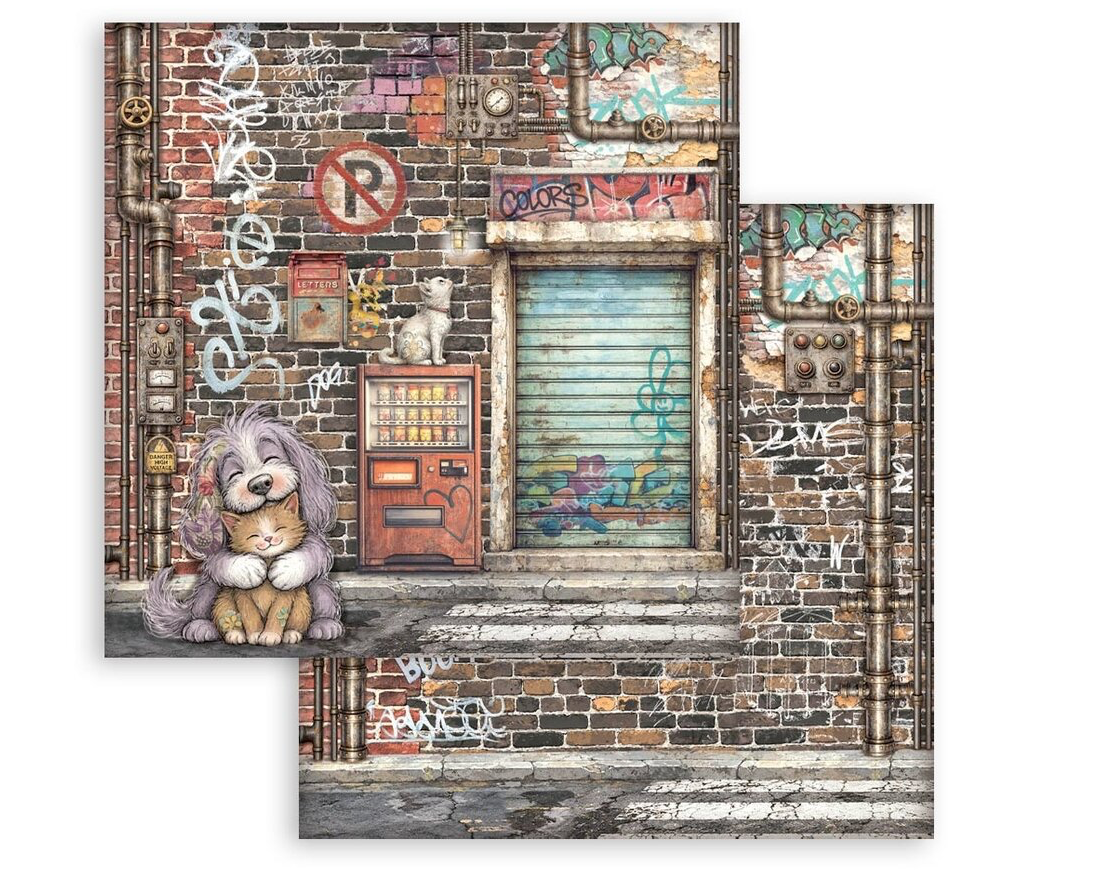 Stamperia - Furry Friends 2 12x12 Inch Paper Pack