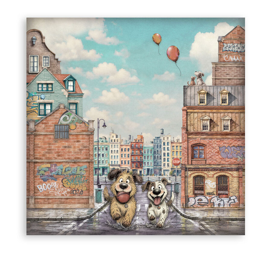 Stamperia - Furry Friends 2 12x12 Inch Paper Pack (Single Face)