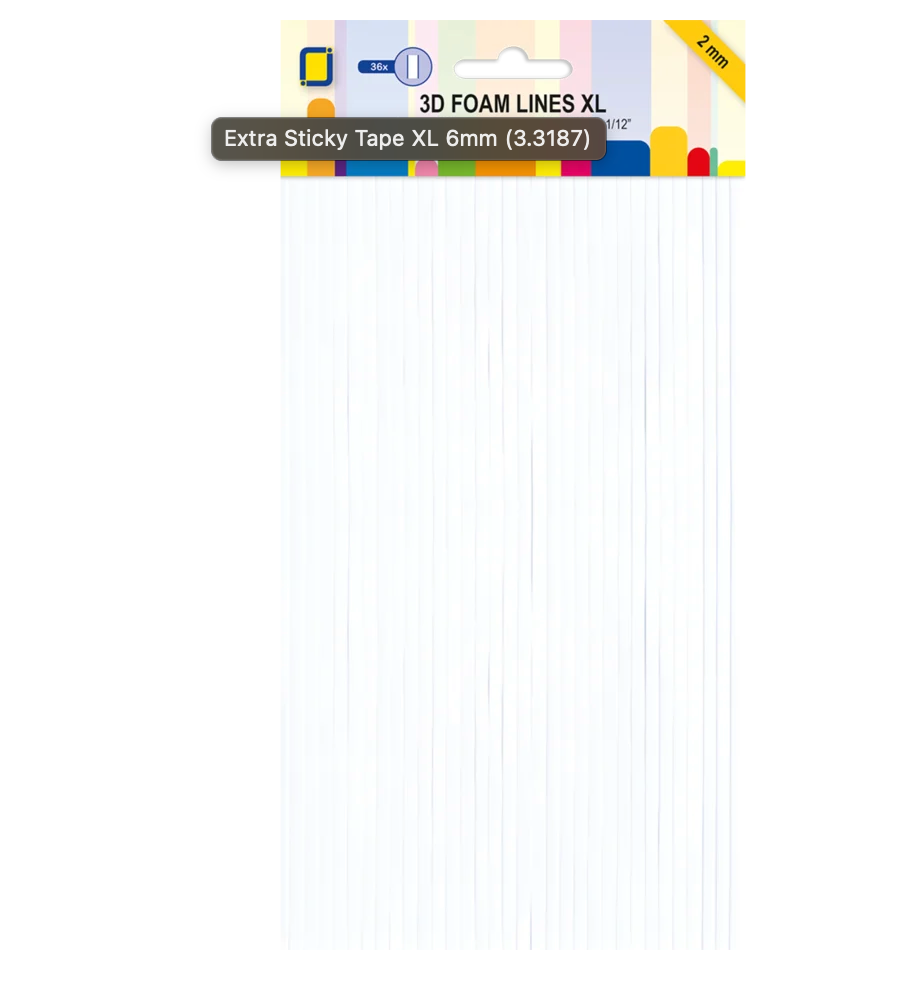 JEJE - 3D Foam Lines XL