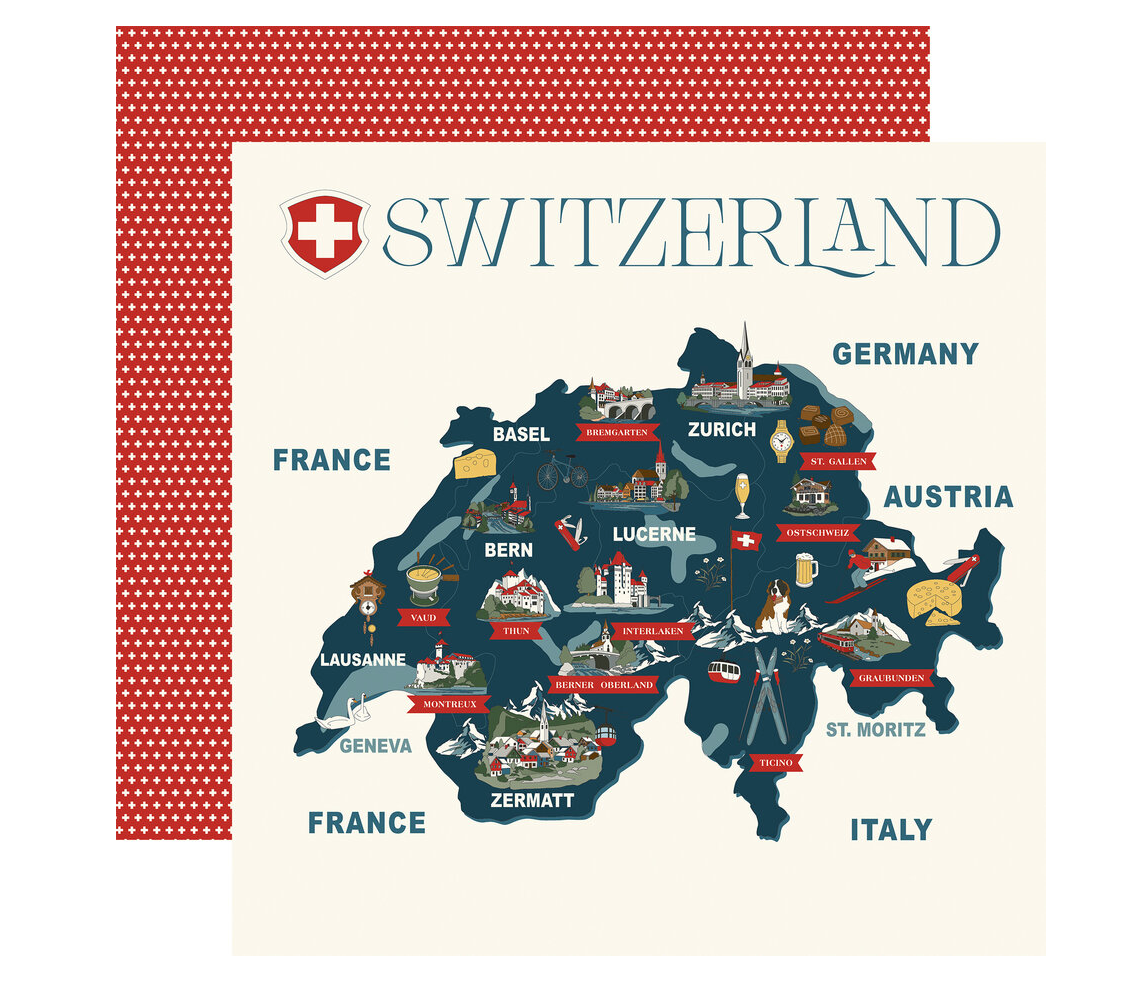 Carta Bella - Switzerland 12x12 Inch Collection Kit