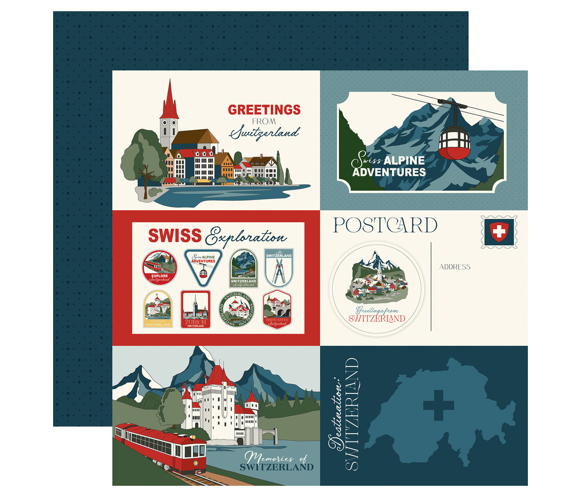 Carta Bella - Switzerland 12x12 Inch Collection Kit