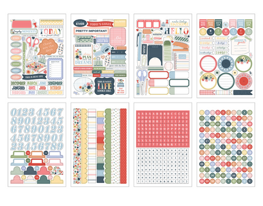 Echo Park - One Day At A Time Sticker Book