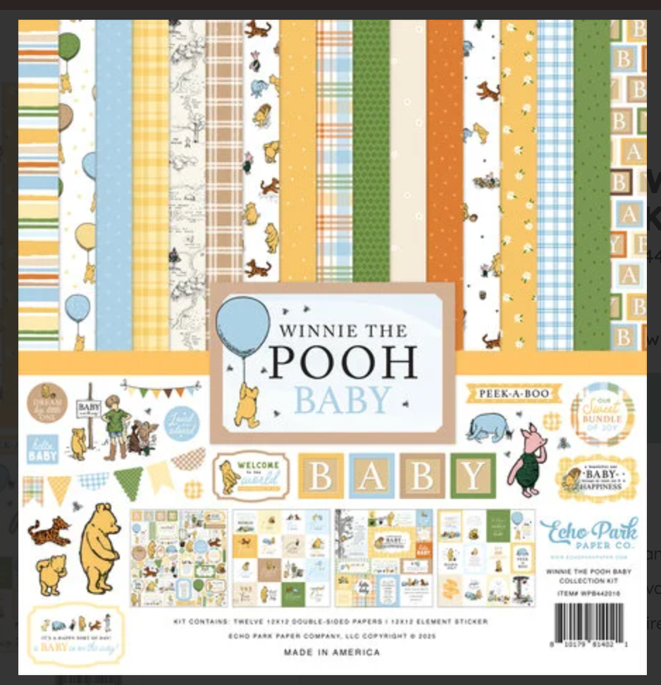 Echo Park - Winnie the Pooh Baby