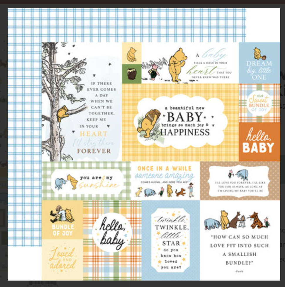 Echo Park - Winnie the Pooh Baby