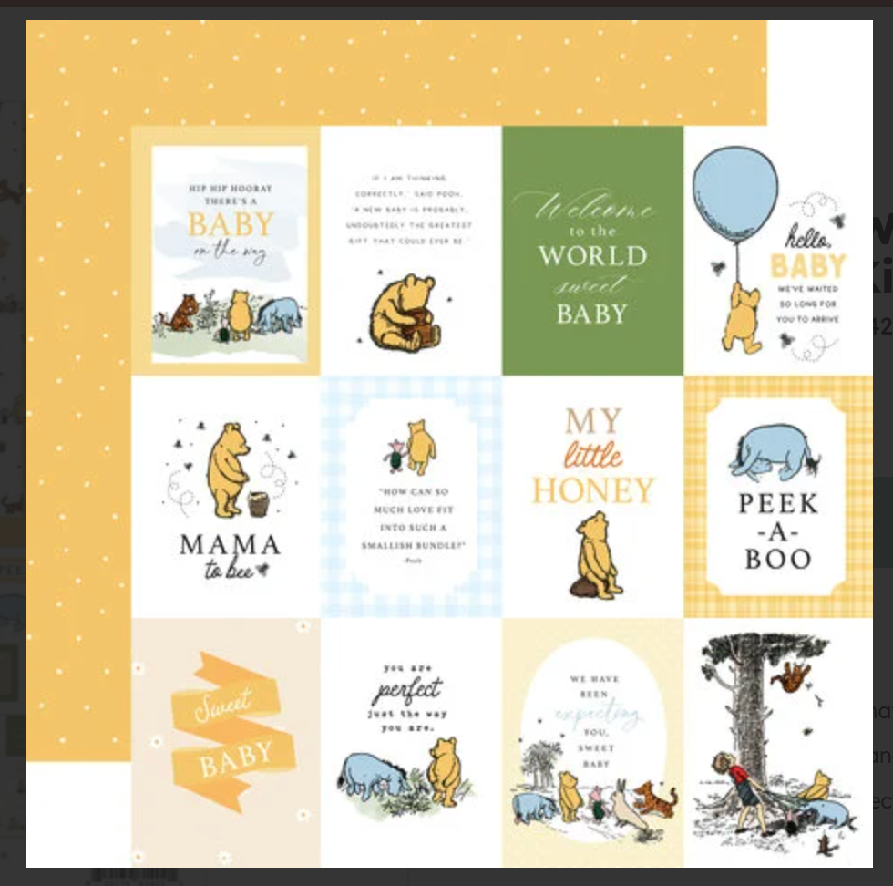 Echo Park - Winnie the Pooh Baby