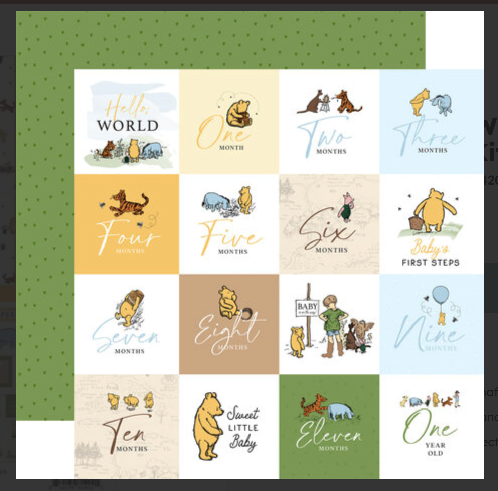 Echo Park - Winnie the Pooh Baby