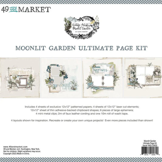 49 and market Moonlit Garden Ultimate Page kit