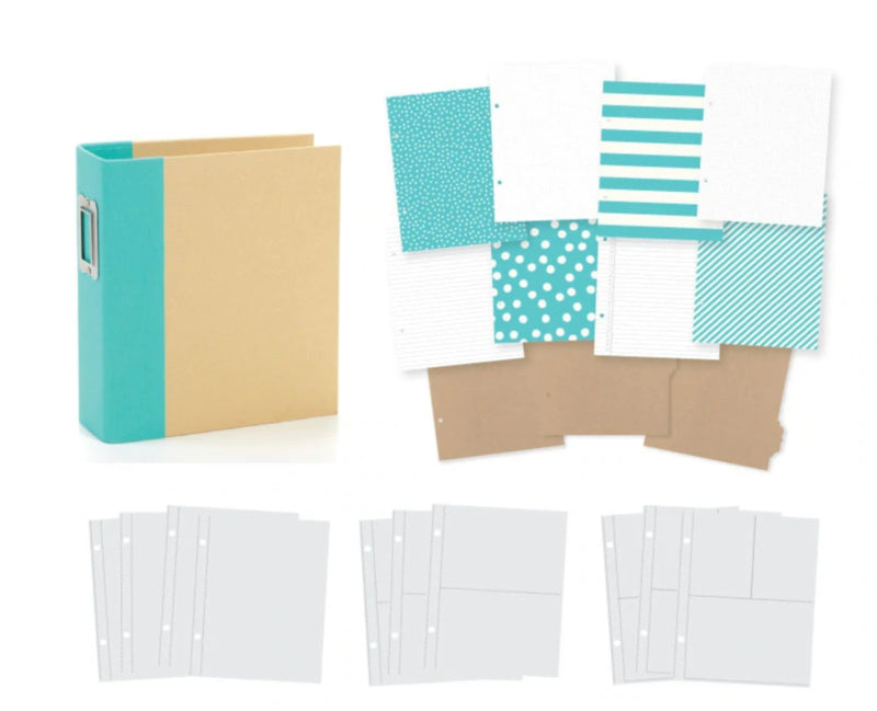 Simple Stories - Sn@p! Designer Binder Teal