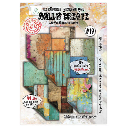 AALL Create Papers A4 Timber tide