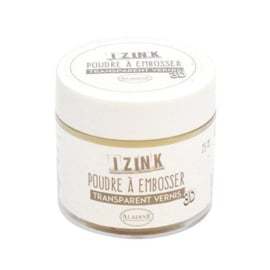 I zinc embossing powder