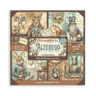 Stamperia - Alterego 12 x 12 inch single faced