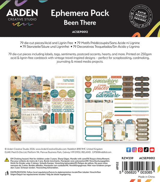 Arden Creative Studio Been There ephemera