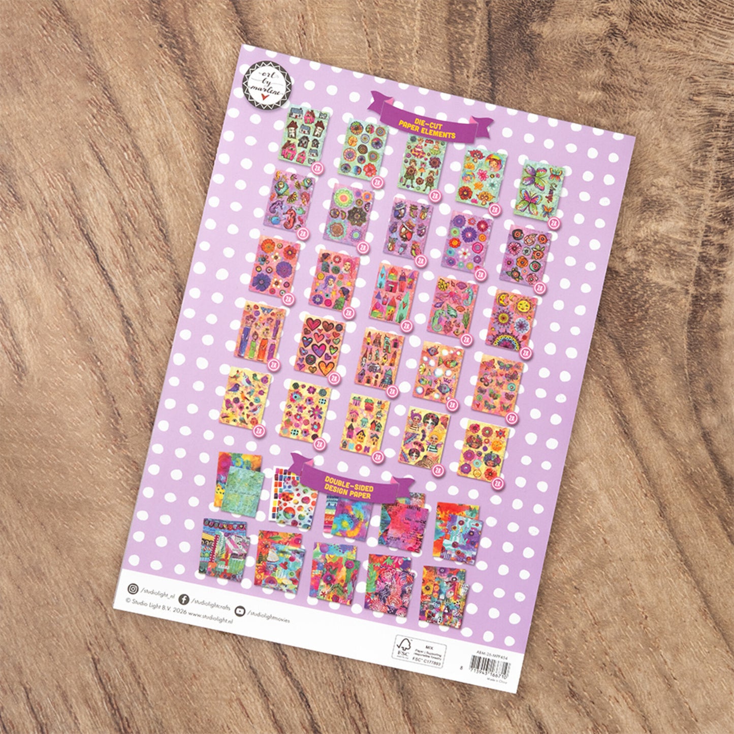 Art by Marlene The golden Oldie Collectorbook A4 Mixed Paper pad