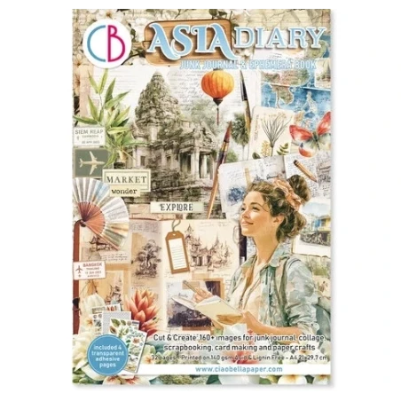 Ciao Bella - Asia Diary - Junk Journal & Ephemera Book