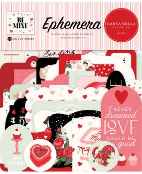 Carta Bella - Be Mine Ephemera