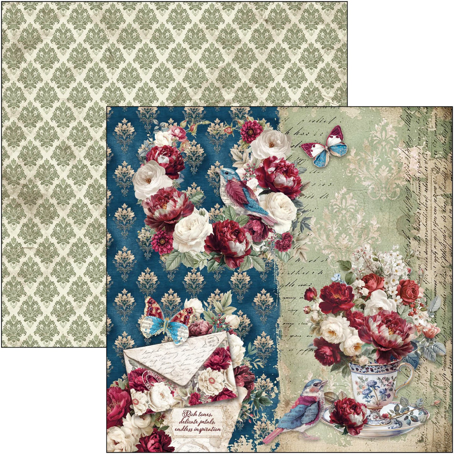 Ciao Bella Bohemian Burgundy papierpakket