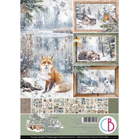 Ciao Bella - Forest Tales - A4 creative pad