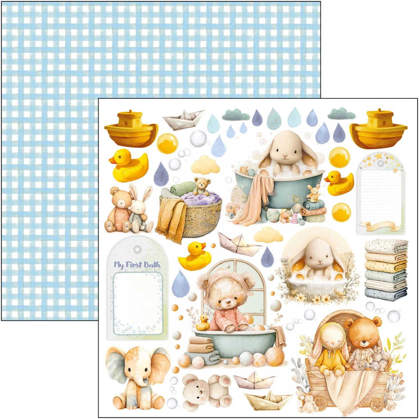 Ciao Bella - Lunibloom - Paper pad 8x8