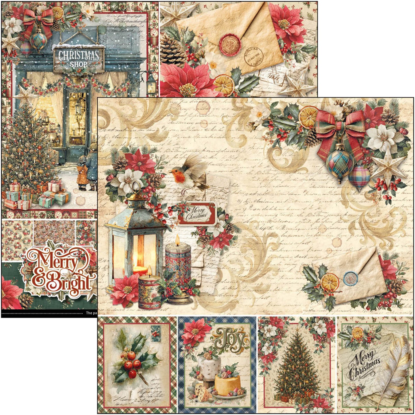 Ciao Bella Merry and Bright papiersets