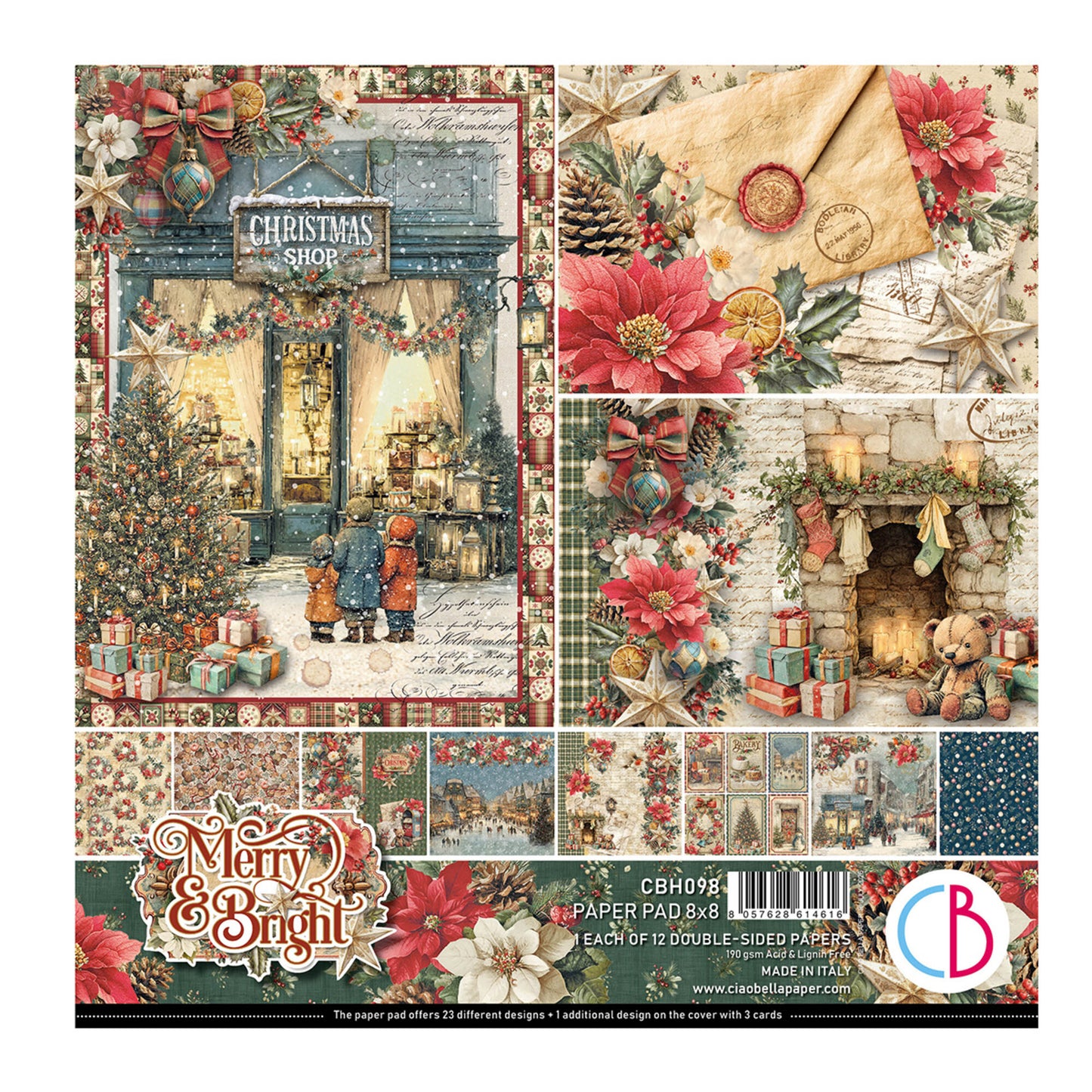 Ciao Bella Merry and Bright papiersets