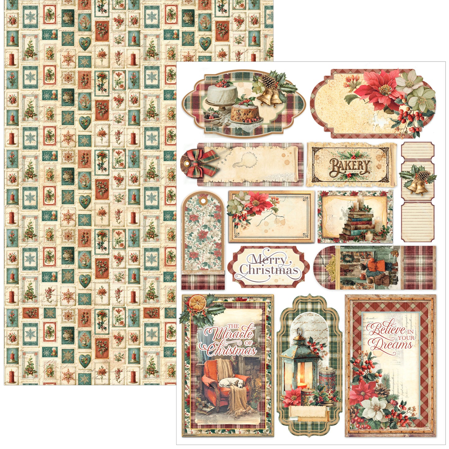 Ciao Bella Merry and bright A4 creative pad