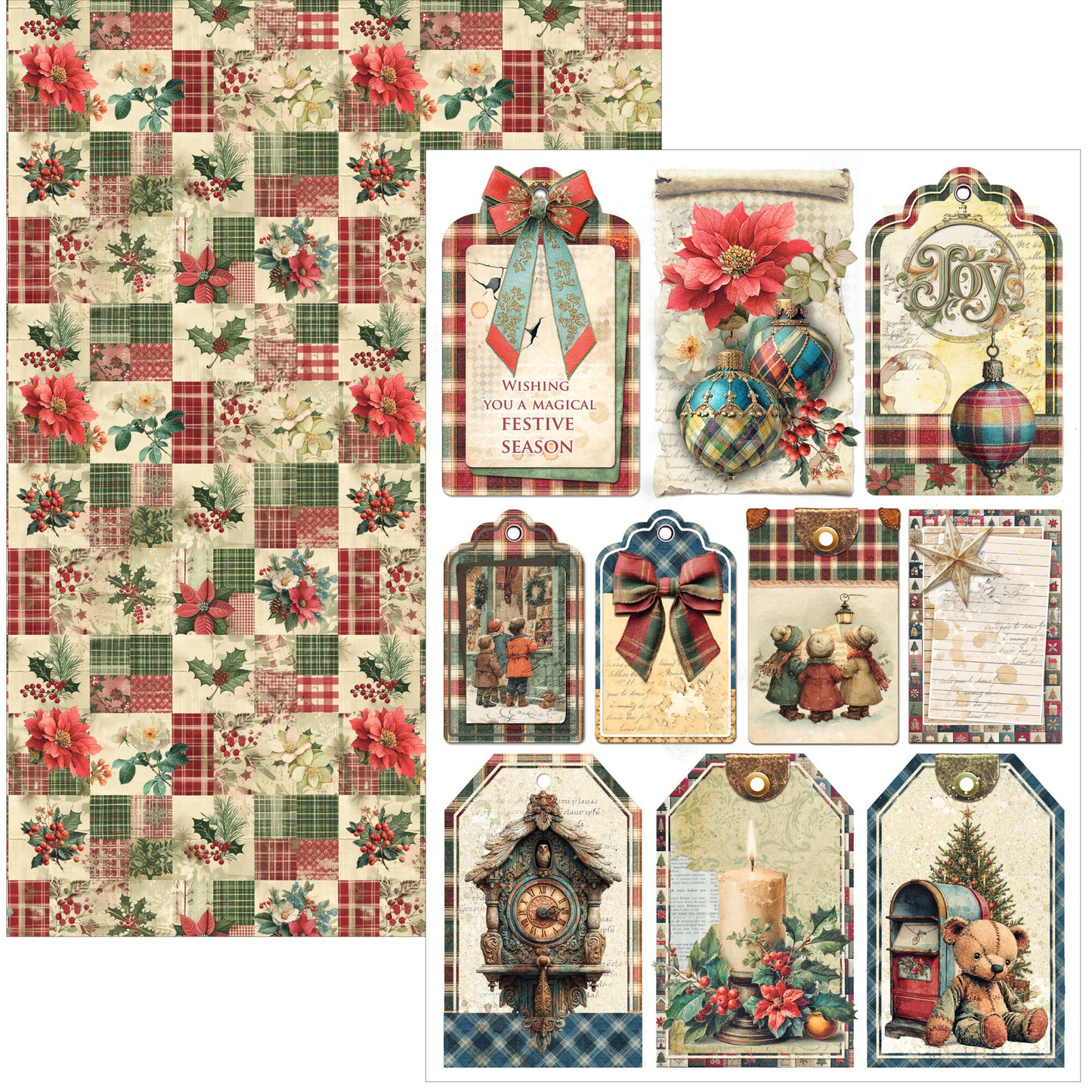 Ciao Bella Merry and bright A4 creative pad