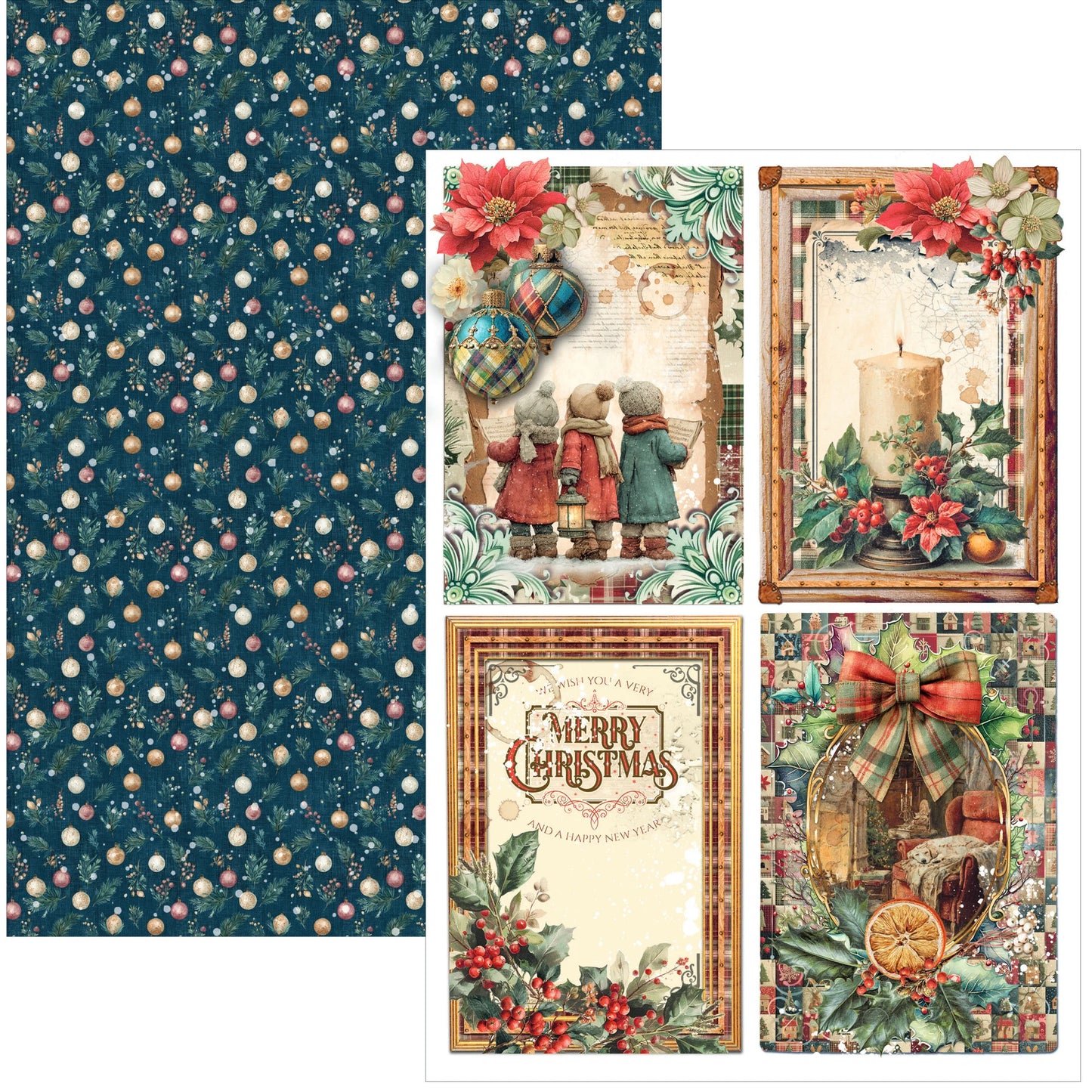 Ciao Bella Merry and bright A4 creative pad