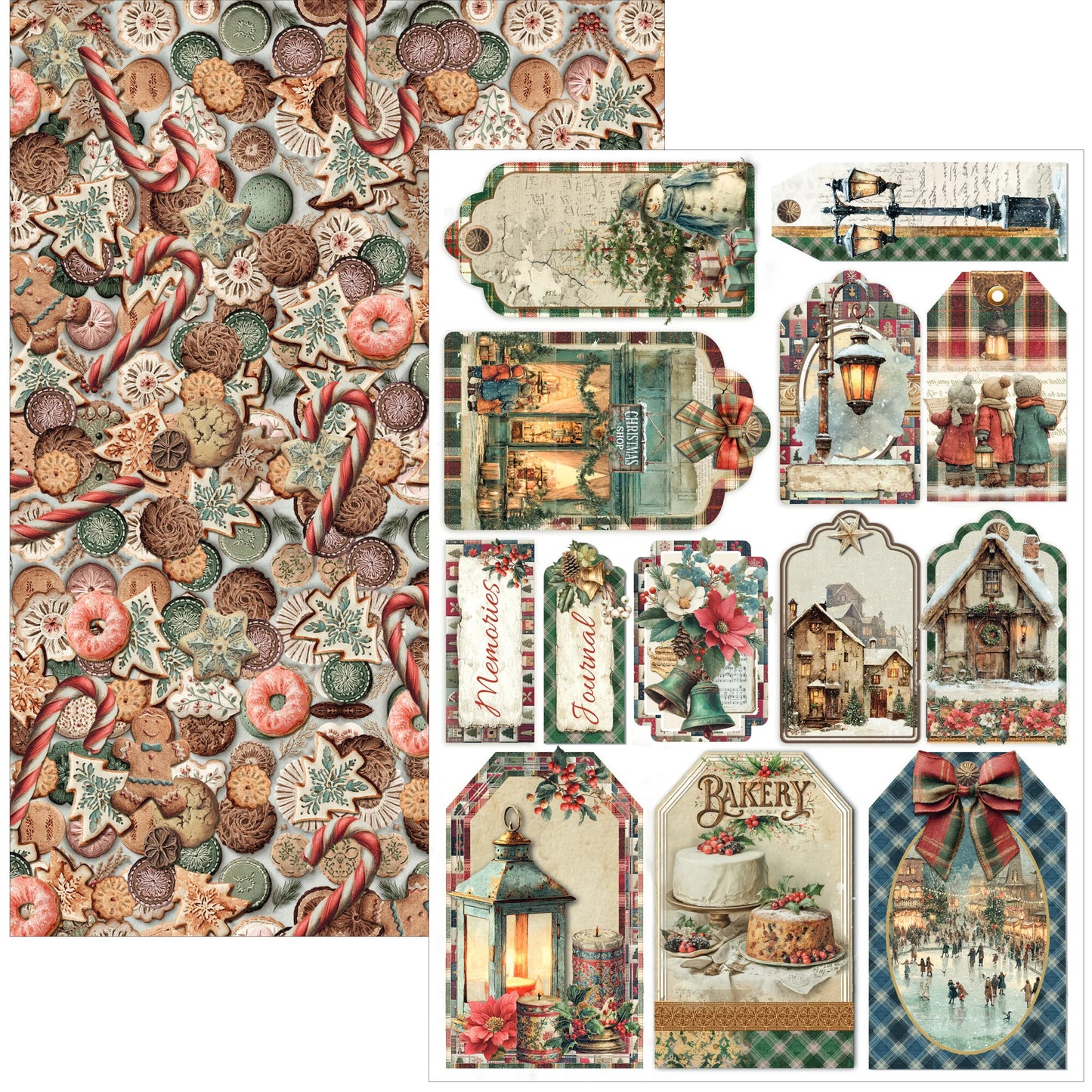 Ciao Bella Merry and bright A4 creative pad