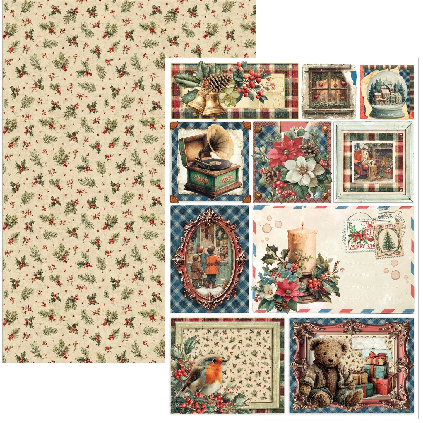 Ciao Bella Merry and bright A4 creative pad