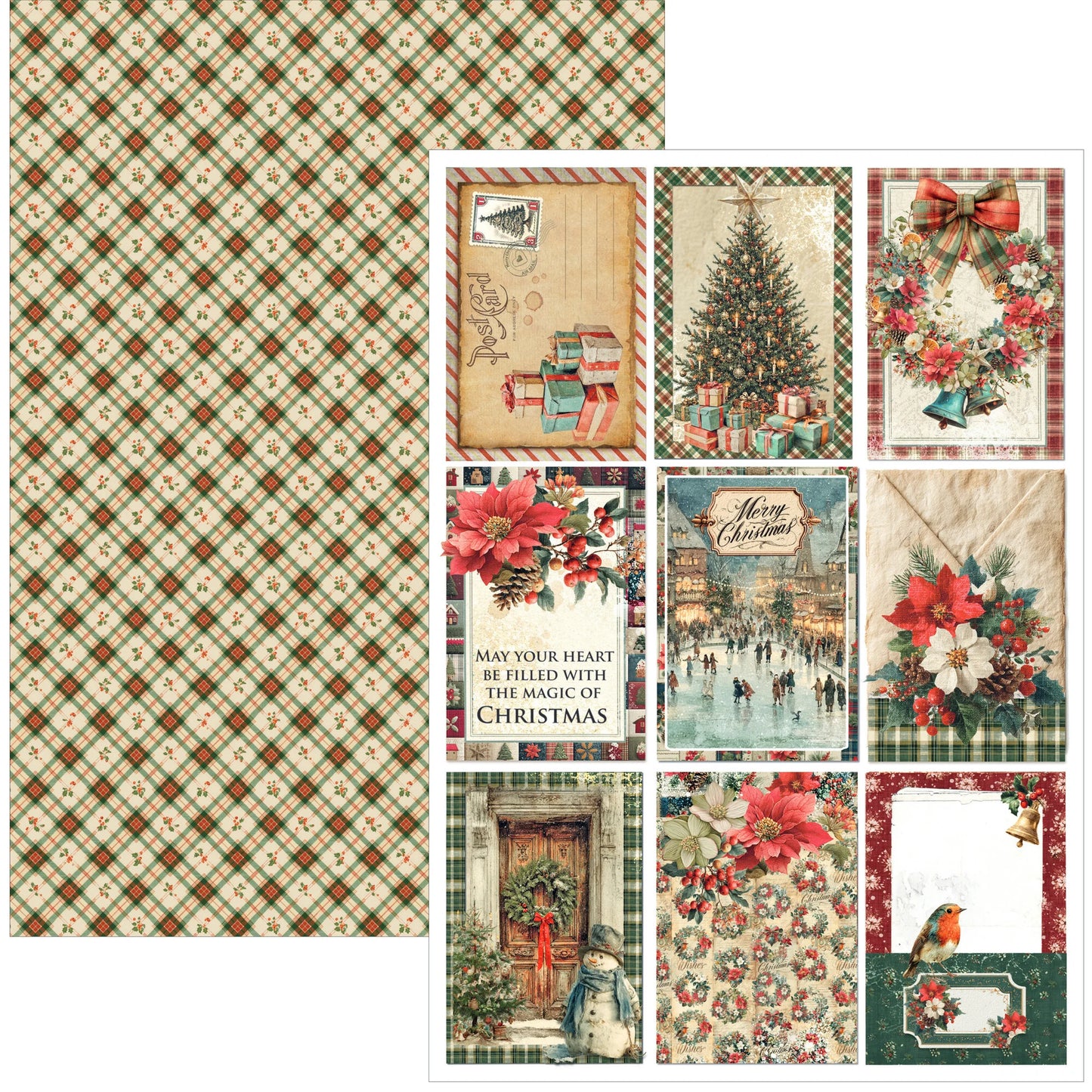 Ciao Bella Merry and bright A4 creative pad