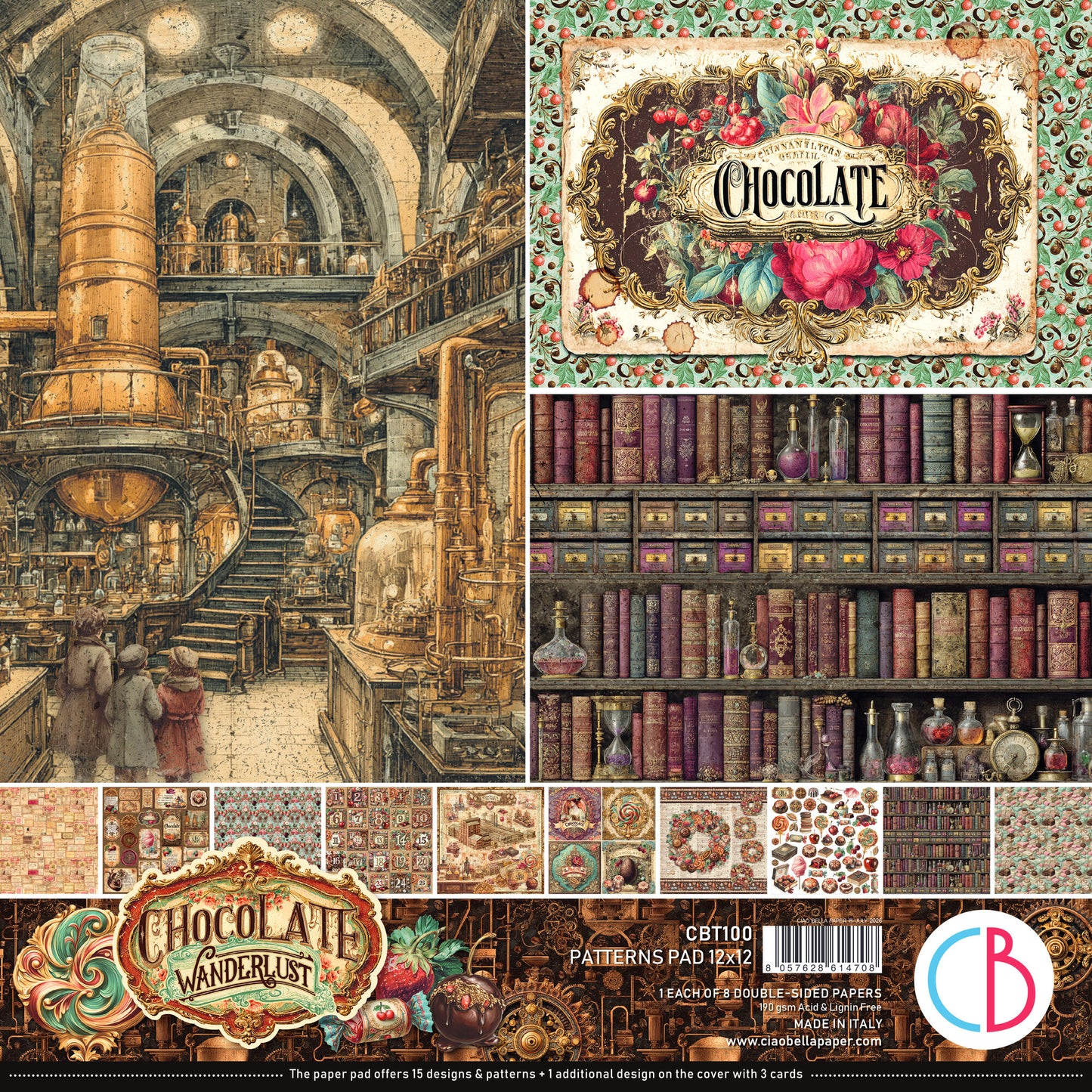 Ciao bella Chocolate Factory papierpakket