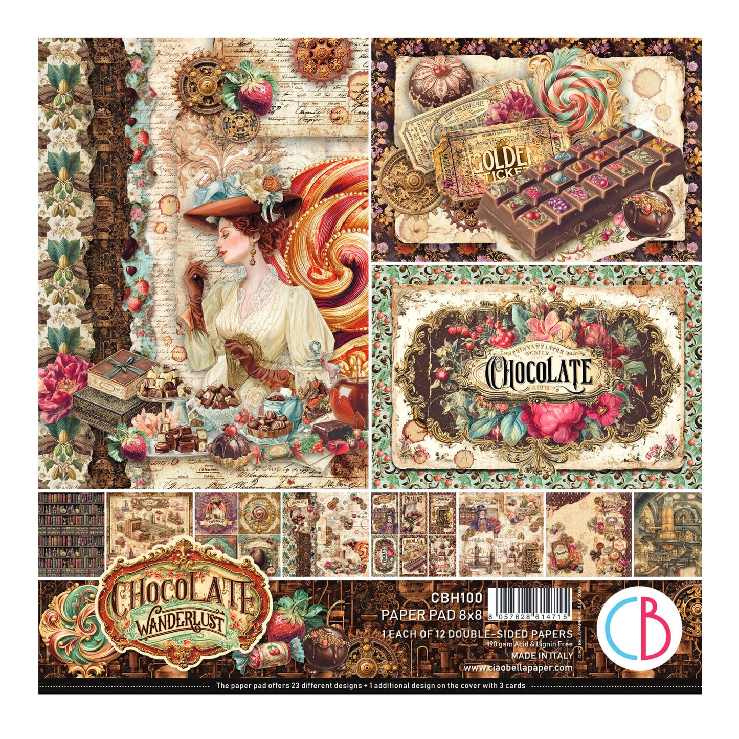 Ciao bella Chocolate Factory papierpakket