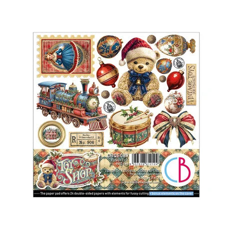 Ciao Bella - Toy Shop - Fussy cut pad