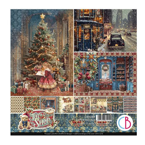 Ciao Bella - Toy Shop 8x8 inch paper pad