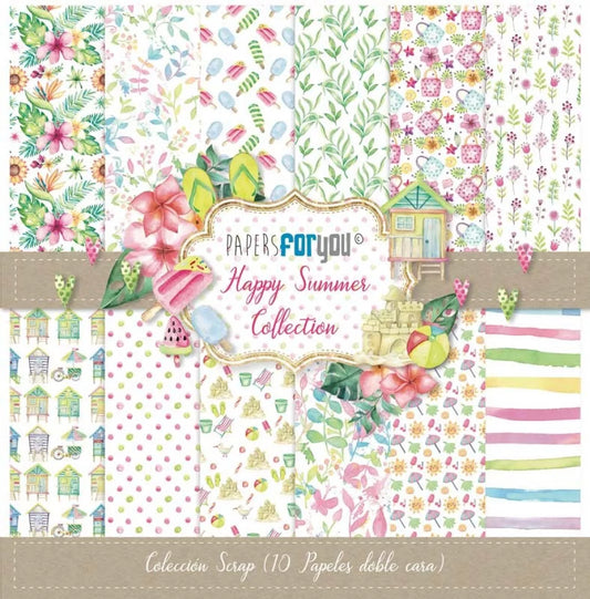 Papers for You - Happy Summer Collection - 12x12 inch