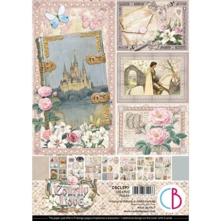 Ciao Bella - Courtly Love - Creative Pad A4