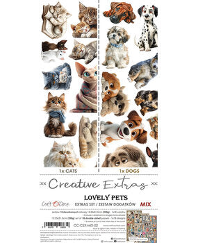 Craft o' clock - Lovely Pets - Extras Set